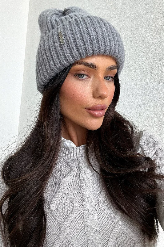 Design Must-have Luna Beanie - Grey