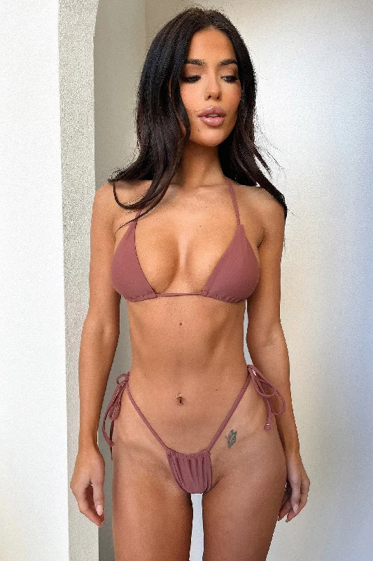 American Style Opal Bikini Bottom - Brown
