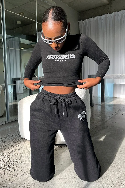 Exquisite Tailoring Series 5 Long Sleeve Tee - Black
