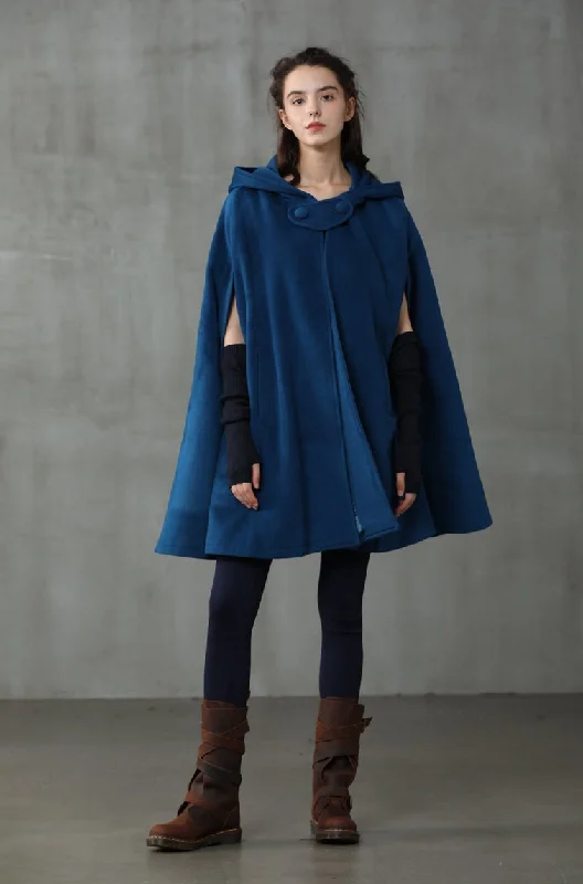 Elegant Temperament The New Yorker | Hooded Cashmere Cape