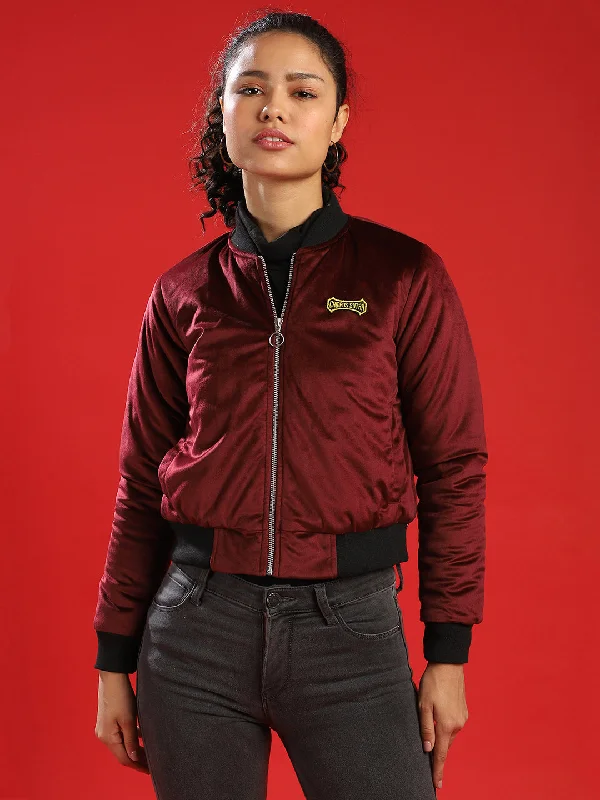 Casual Comfort Campus Sutra Women Solid Stylish Casual Jacket