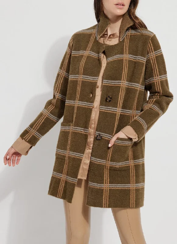 Relaxed Dresses Faux Mink Sweater Car Coat