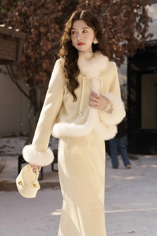 Comfortable Lifestyle Coat and Skirt Set Separately Sold