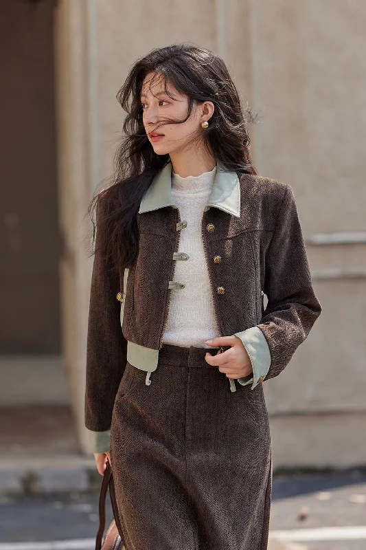 Easy Chic Coat and Skirt Set Separately Sold