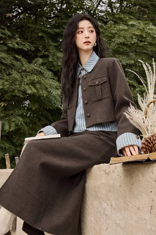 Carefree Style Coat and Skirt Set Separately Sold