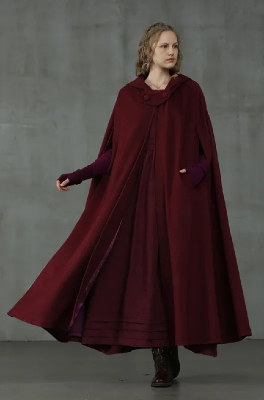 Comfortable Looks Outlander 2020 | 100% Wool Cloak Coat