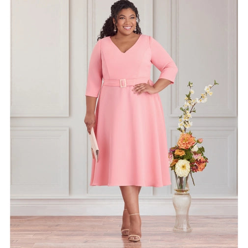 Personal Charm Simplicity Dresses and Jacket S9474