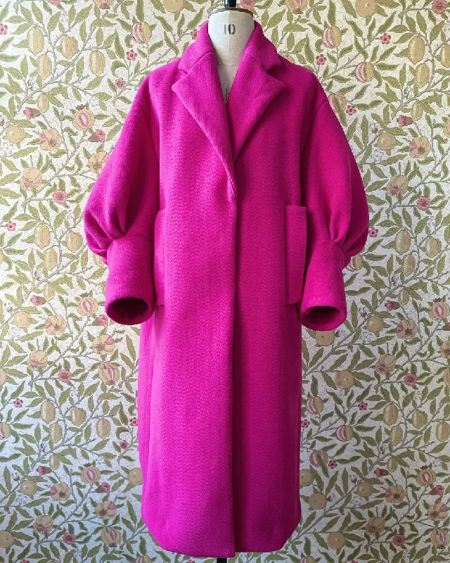 Effortless Style Trend Patterns TPC28 Oversized Coat