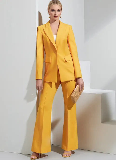 Fresh And Capable Vogue Jacket and Trousers V1870
