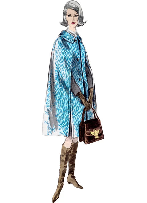 Elegant And Casual Vogue Vintage Capes V1838