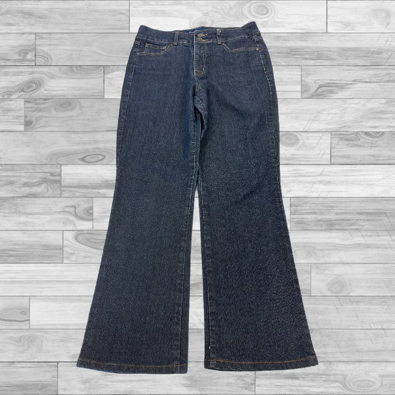 Comfortable Lounge Wear Jeans Boot Cut By Bandolino In Denim, Size: 10