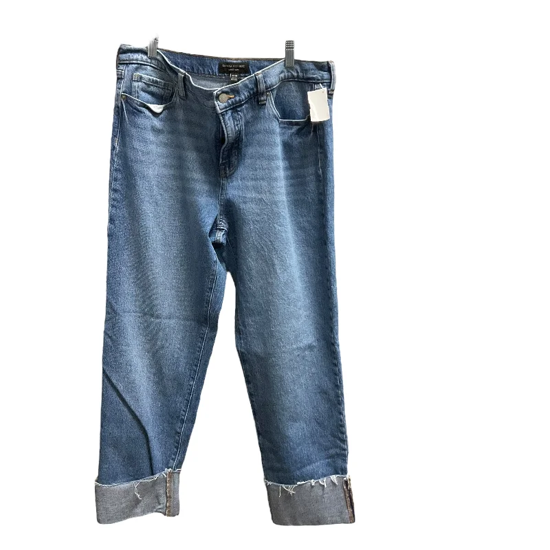 Light And Breathable Jeans Boyfriend By Banana Republic In Blue, Size: 10
