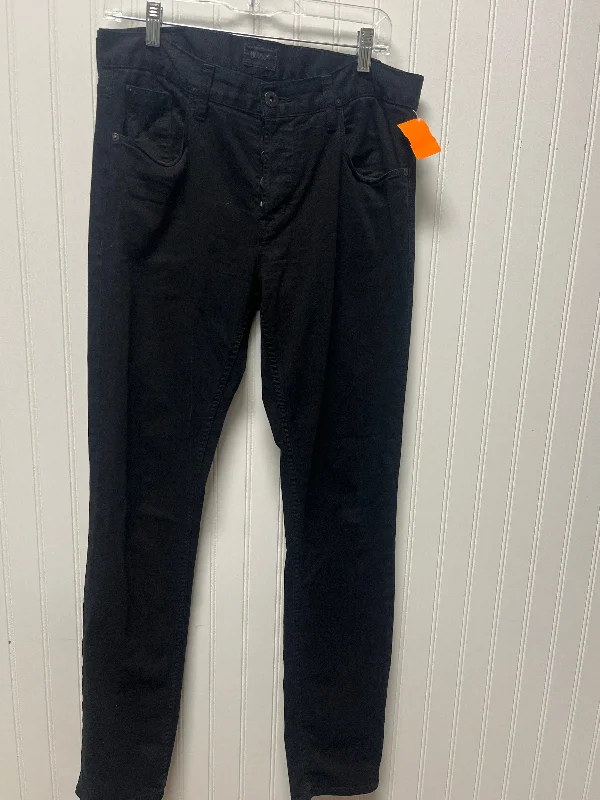 Advanced Design Jeans Designer By Hudson In Black Denim, Size: 12