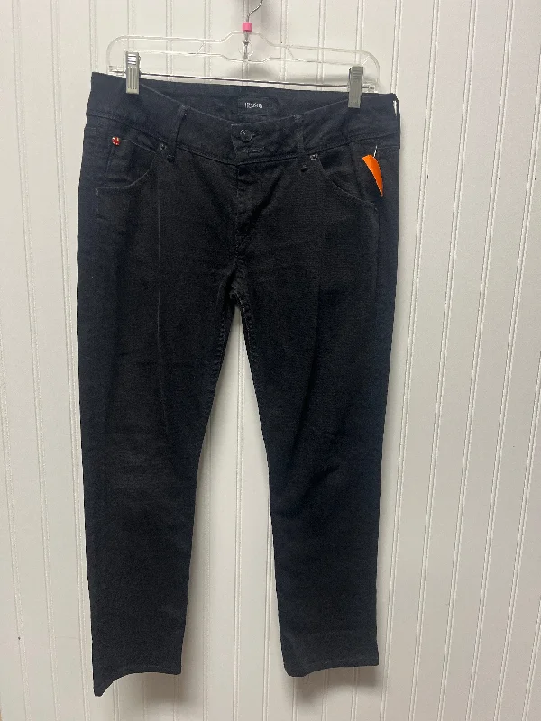 Chic Comfort Wear Jeans Designer By Hudson In Black, Size: 6