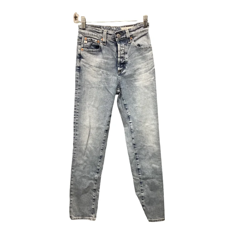 Versatile Items Jeans Skinny By Adriano Goldschmied In Blue Denim, Size: 0