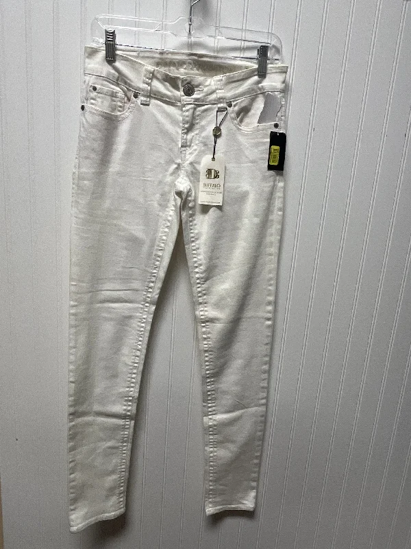 Casual And Versatile Jeans Skinny By Buffalo David Bitton In White Denim, Size: 4