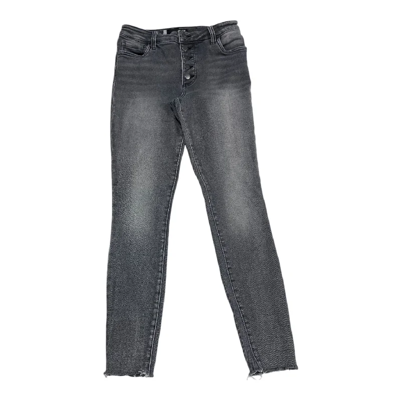 Fashion Design Jeans Skinny By Kut In Grey, Size: 4