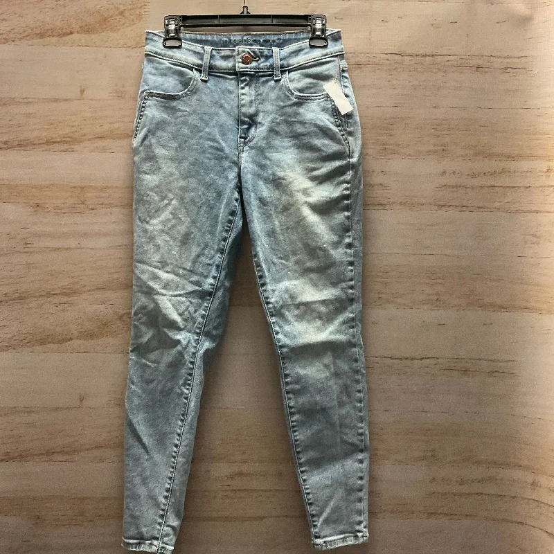 Quality Tailoring Jeans Skinny By Maurices In Blue Denim, Size: S
