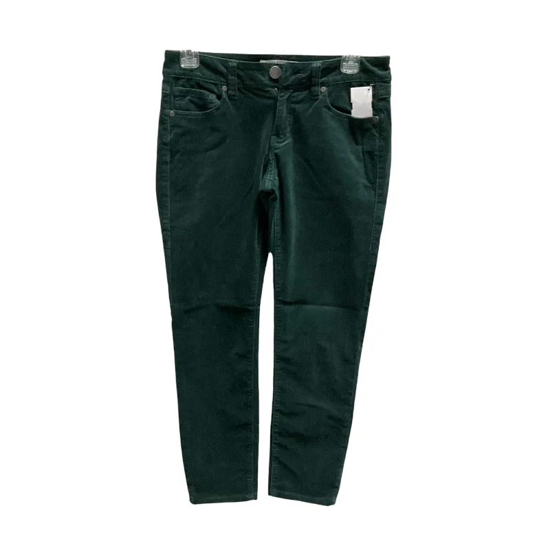 Exquisite Fabrics Jeans Straight By Cabi In Green, Size: 2