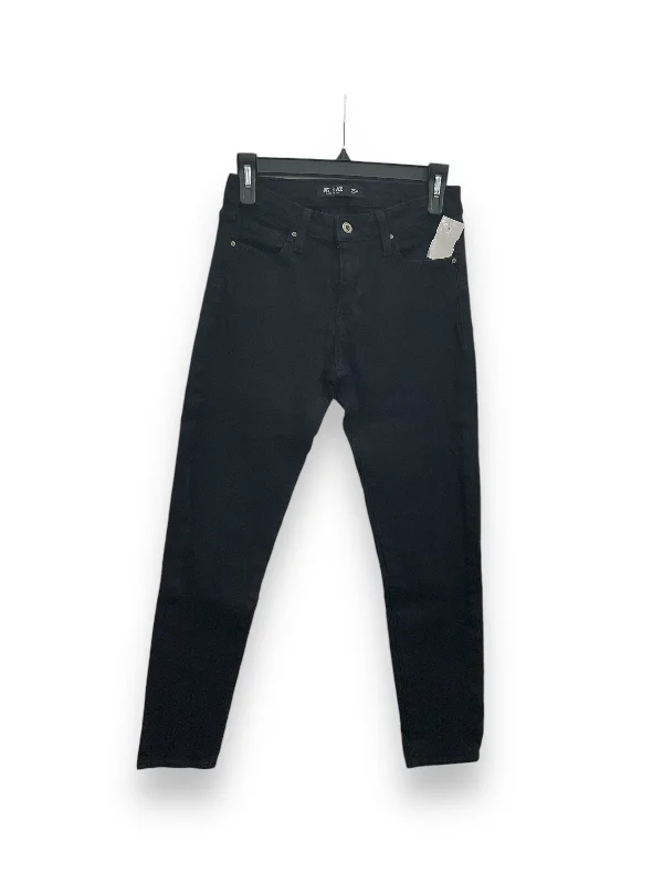 Elegant Design Jeans Straight By Just Black In Black, Size: 2p