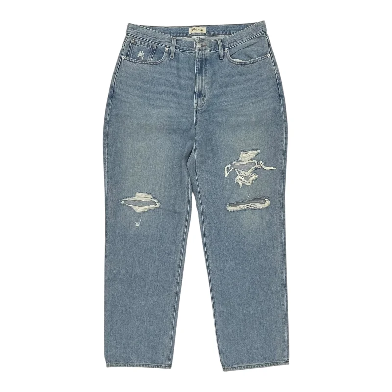 Easy Wear Chic Jeans Straight By Madewell In Blue Denim, Size:14