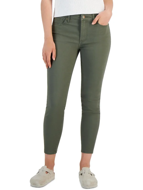 All-Day Outfits Juniors Womens Mid Rise Denim Skinny Jeans