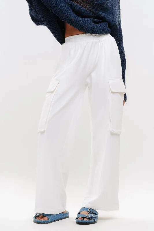High Street Series Knit Off White Cargo