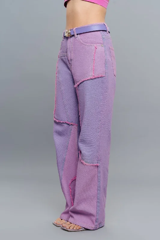 Leisure Sports Pink Dreams Straight Jeans