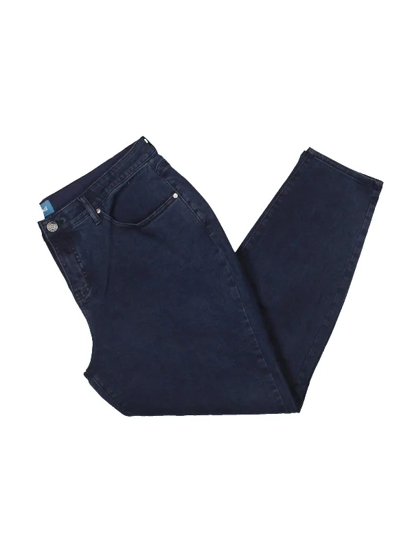 Trendy Items Plus Cecilia Womens Mid-Rise Smoothing Skinny Jeans