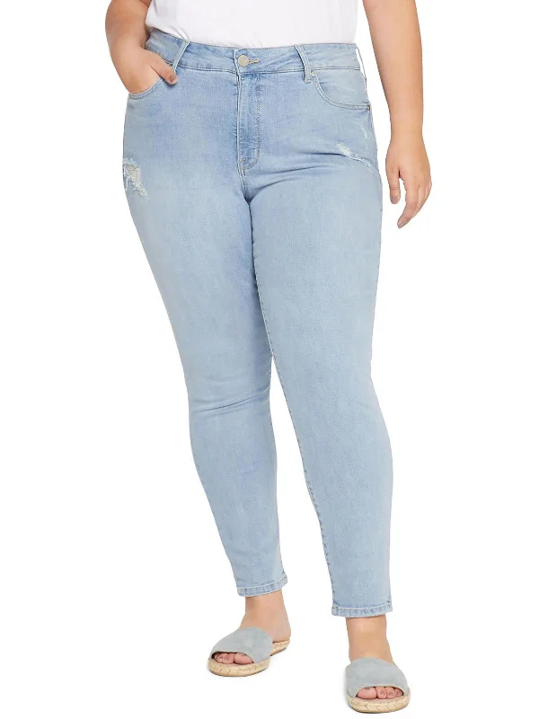 Trendy Dresses Plus Womens Denim Skinny Skinny Jeans