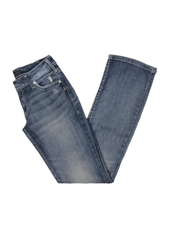 Advanced Customization Tuesday Womens Low Rise Slim Bootcut Jeans