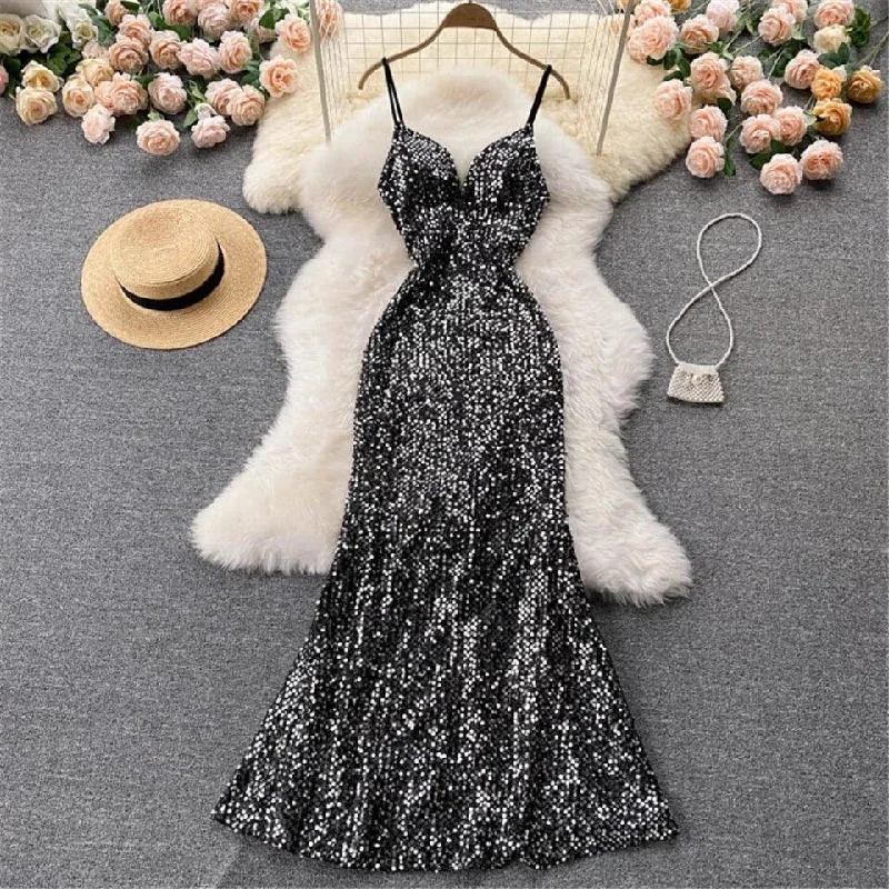 Fashion Style Amy Sequined Dress