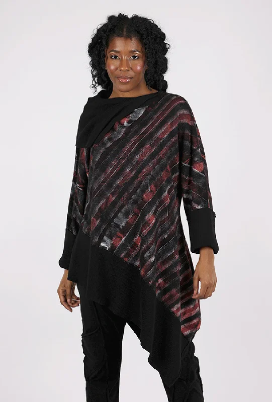 Effortless Comfort Teton LTD Sweater, Black Graphic