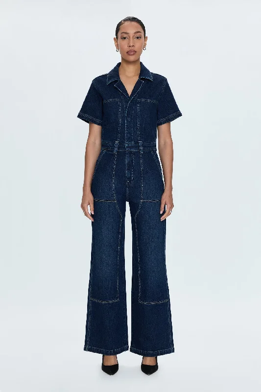 Comfortable Jeans Jacob Jumpsuit - Alpine