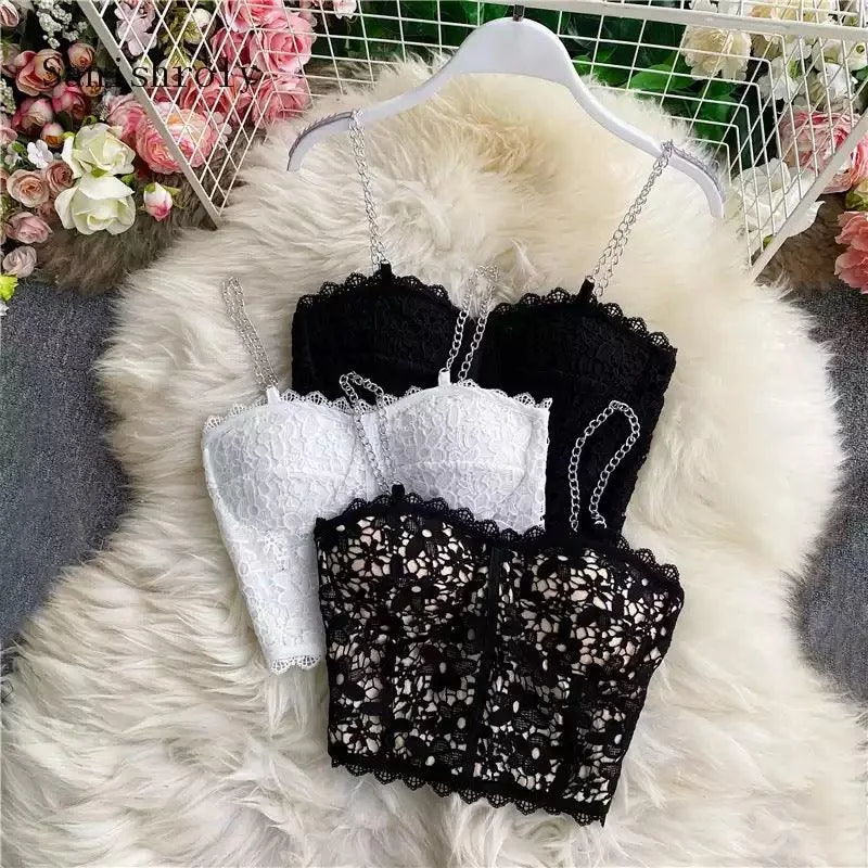 Celebrity Style Molly Bustier Tops