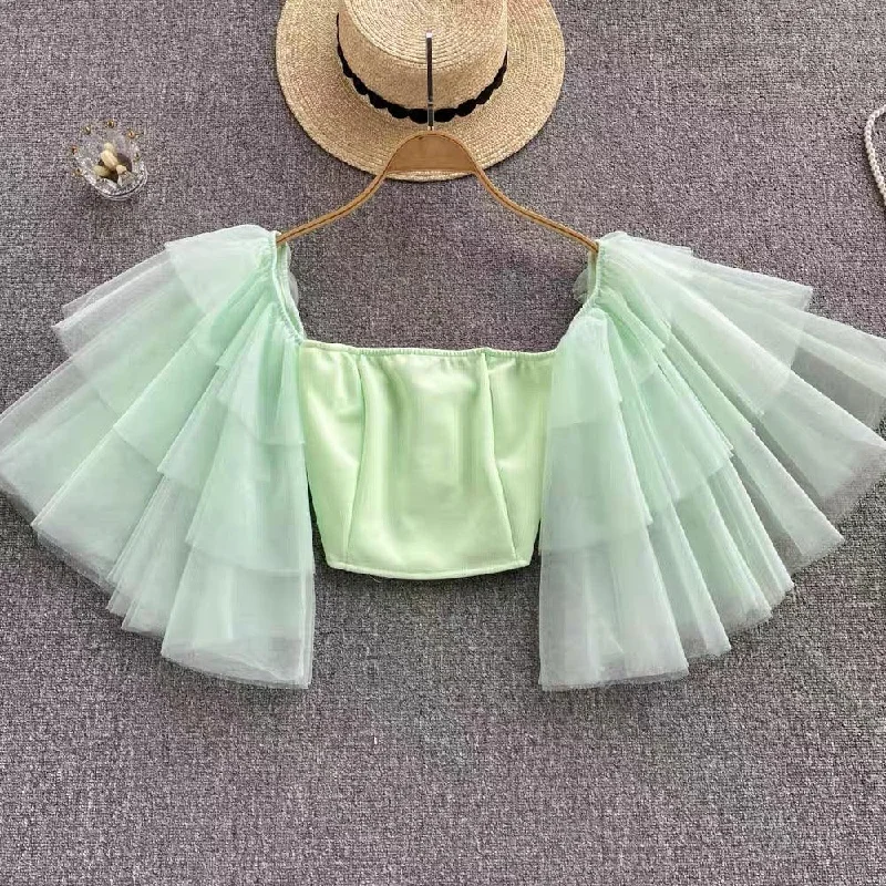 Comfortable And Cold-proof Moss Butterfly Top