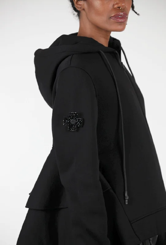 All-Day Comfort PLU Sparkle Button-On Patch, Plus/Black