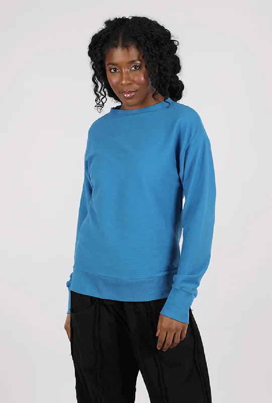 Breezy Comfort Sportif Pullover, French Blue