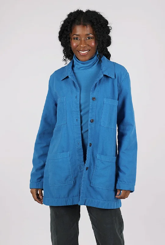 Relaxed Tops Winter Chore Coat, French Blue