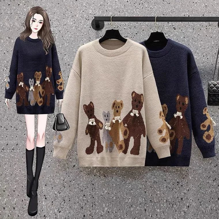 Personalized Outfit Saddle Statement Sweater Dress
