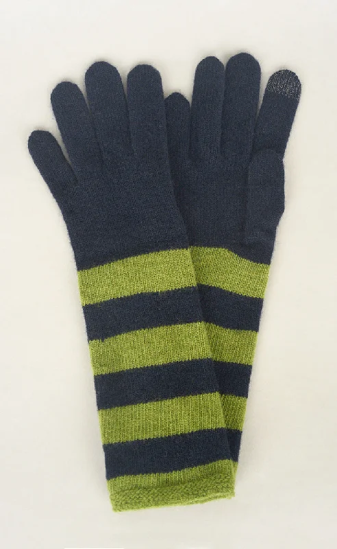 Celebrity Style Wool/Angora Semilon Glove, Marino