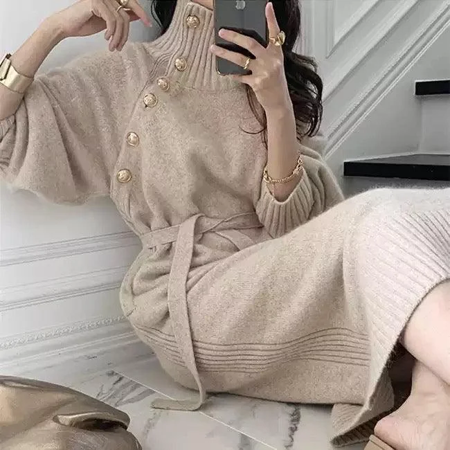 Minimalism Sikura Winter Dress