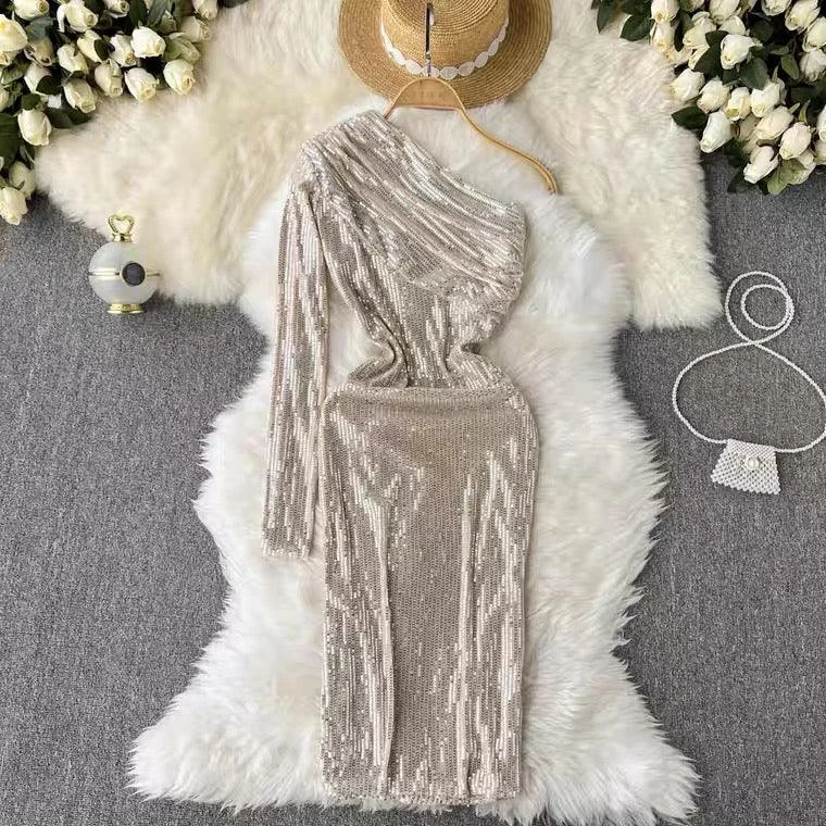 British Fashion Suphur Statement Dress