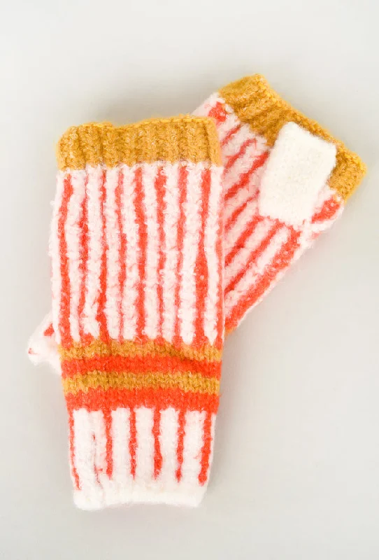 Modern City Ultra Soft Vertical Texting Glove, Orange