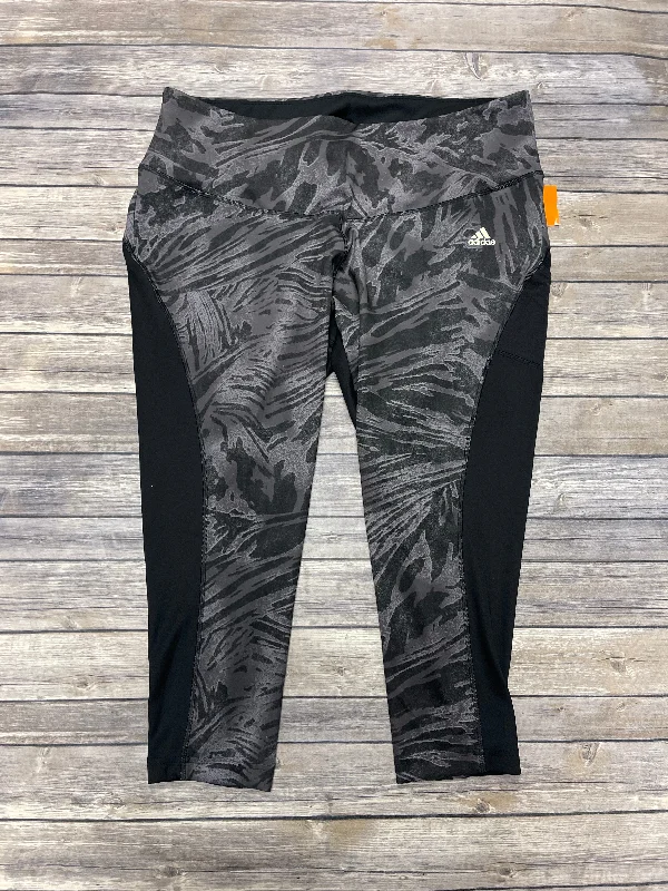 Comfortable And Simple Athletic Leggings By Adidas  Size: 4x