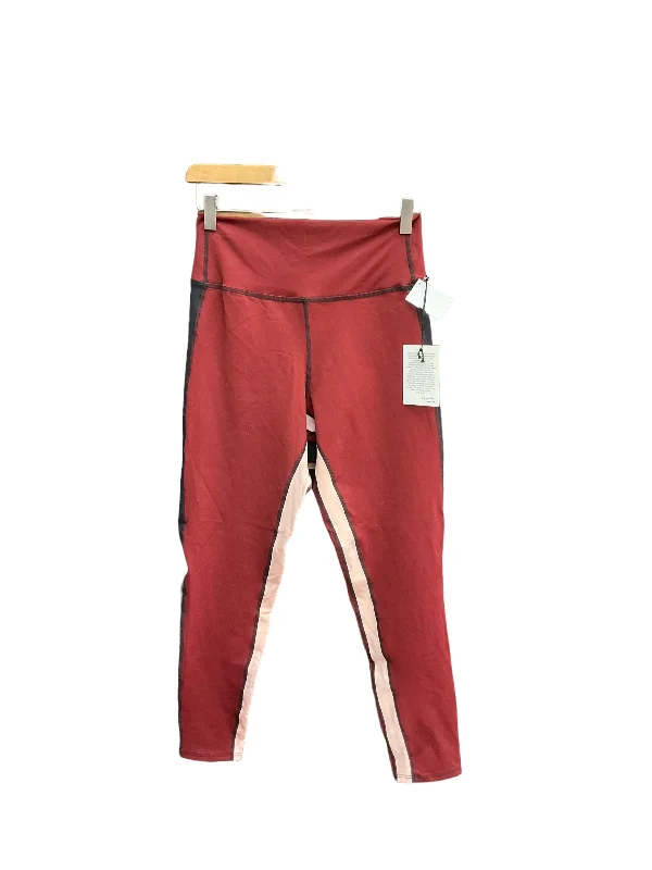 Breathable Style Athletic Leggings By Electric & Rose  Size: L