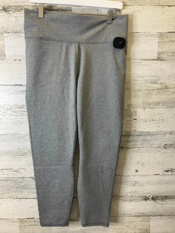 Printed Patterns Athletic Leggings By Fabletics  Size: Xxl
