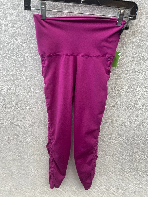 Unique Design Athletic Leggings By Nike Apparel  Size: S