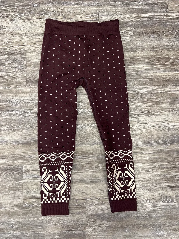 European Plan Athletic Leggings By Sweaty Betty Size: M