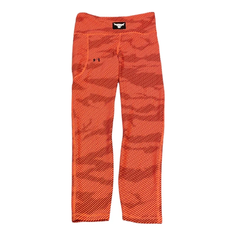 Soft Style Athletic Leggings By Under Armour  Size: S